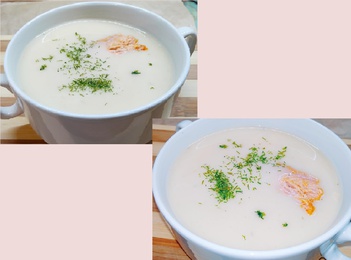 Крем-суп рыбный (с треской) по-норвежски (2 порции по 320 г х 165 руб.)